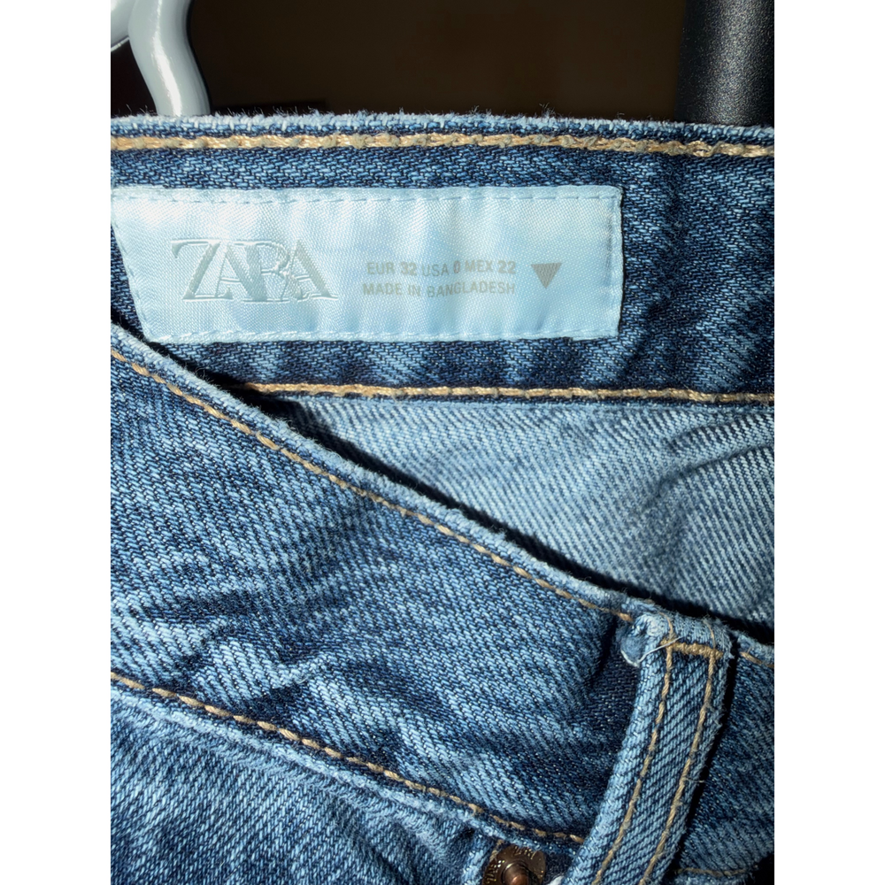Zara Blue Denim Jeans Size 0